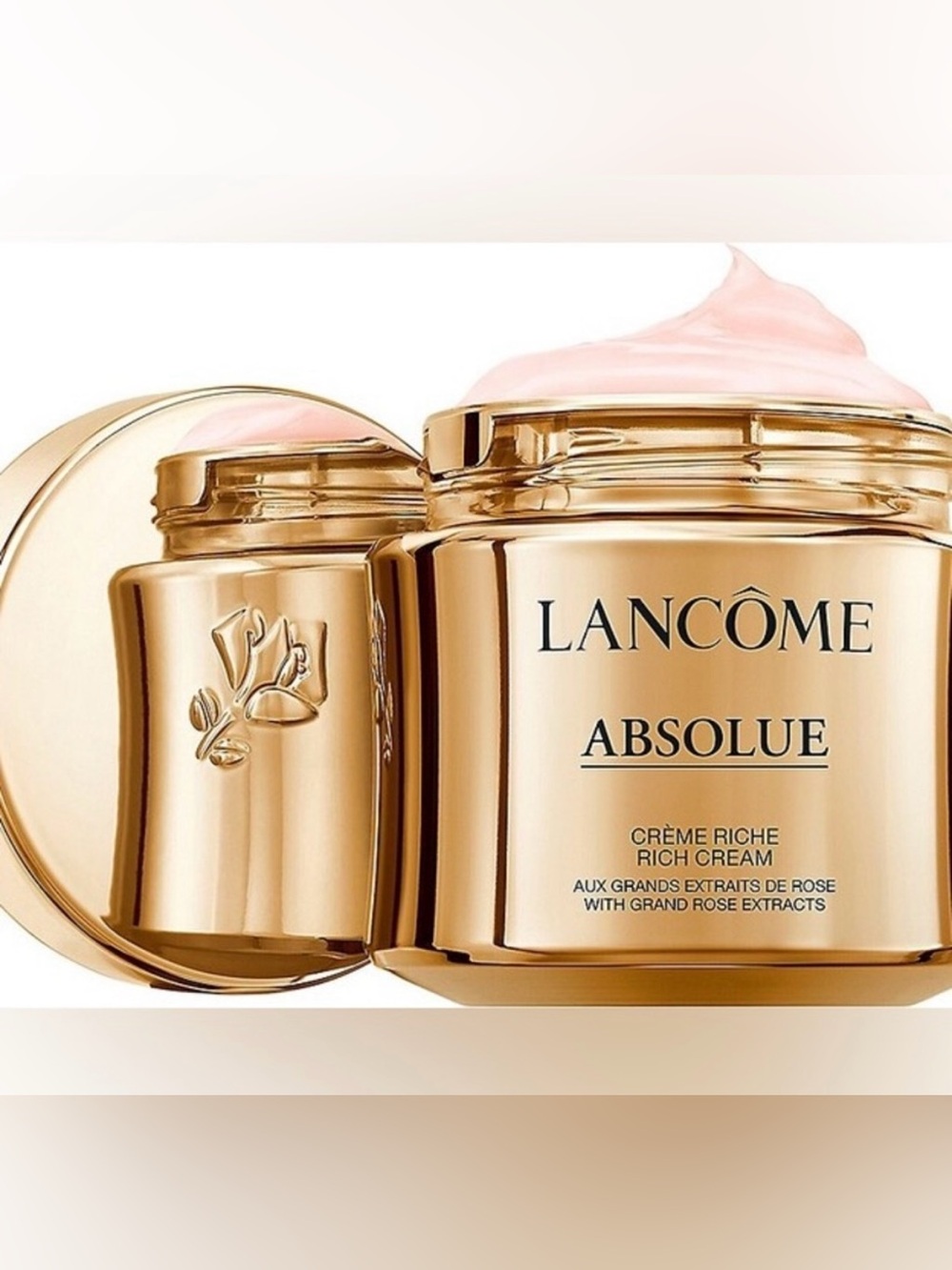 Absolue Soft Cream- Lancôme
Absolue Rich cream. 15 mls
